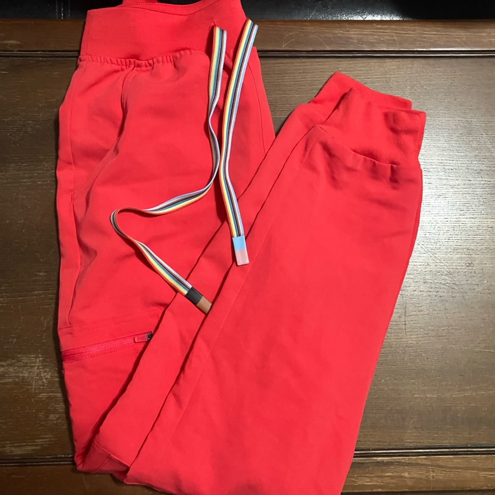 Figs High waist Zamora joggers Pride Hibiscus size XS